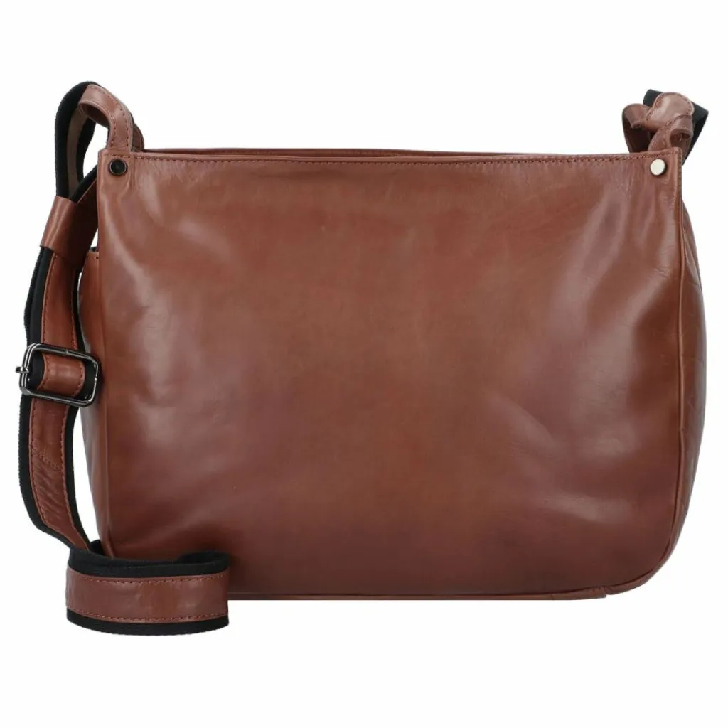 Harold's Caugio Umhängetasche Leder 31 cm cognac