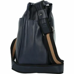 Harold's Umhängetaschen<Caugio Umhängetasche Leder 31 cm dunkelblau