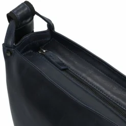 Harold's Umhängetaschen<Caugio Umhängetasche Leder 31 cm dunkelblau