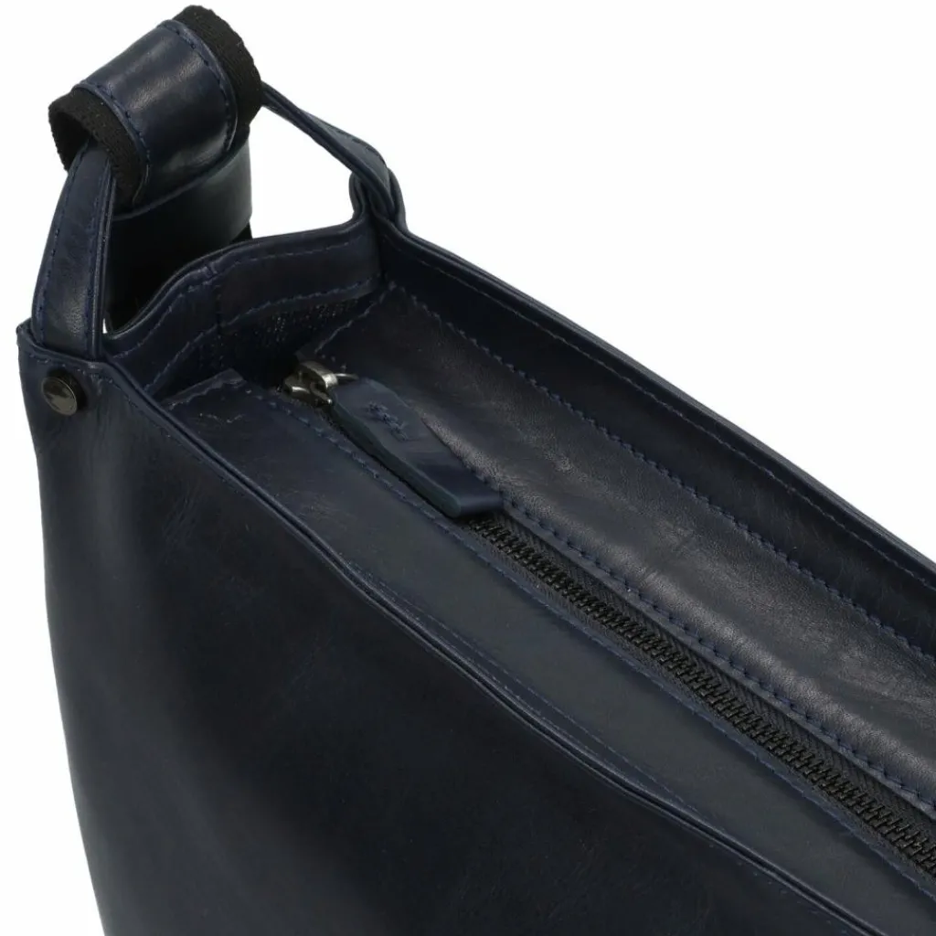 Harold's Umhängetaschen<Caugio Umhängetasche Leder 31 cm dunkelblau