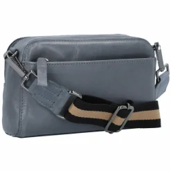 Harold's Umhängetaschen<Caugio Umhängetasche Leder 21.5 cm hellblau