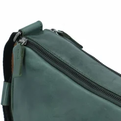 Harold's Umhängetaschen<Caugio Umhängetasche Leder 36 cm gruen