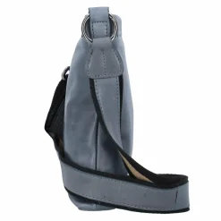 Harold's Umhängetaschen<Caugio Umhängetasche Leder 21 cm blau