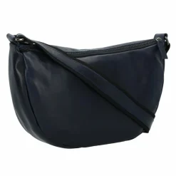 Hot Harold's Caugio Umhängetasche Leder 36 cm dunkelblau