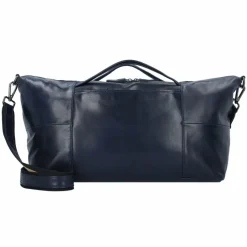 Outlet Harold's Caugio Weekender Reisetasche Leder 43 cm dunkelblau