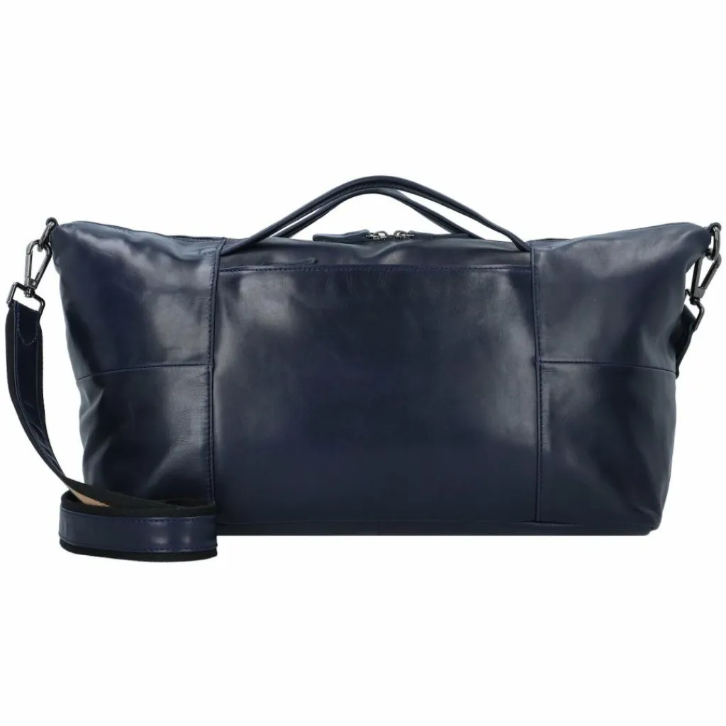 Outlet Harold's Caugio Weekender Reisetasche Leder 43 cm dunkelblau