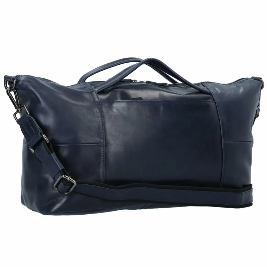 Outlet Harold's Caugio Weekender Reisetasche Leder 43 cm dunkelblau