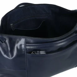 Outlet Harold's Caugio Weekender Reisetasche Leder 43 cm dunkelblau