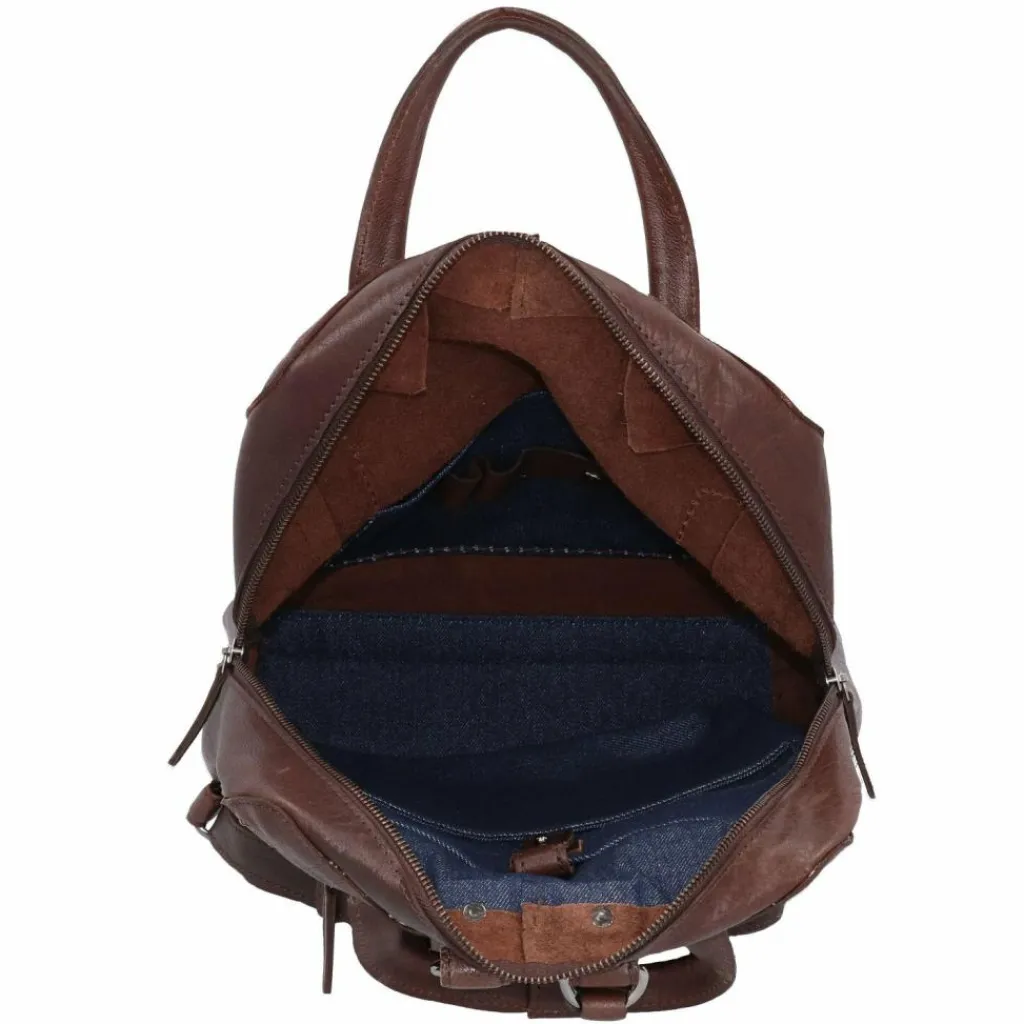 Harold's Lederrucksäcke|Business-Rucksäcke<Chaugio Rucksack Leder 28 cm Laptopfach braun