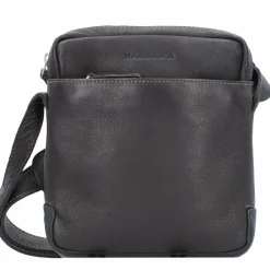Hot Harold's Concepts Umhängetasche Leder 18 cm braun