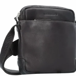 Hot Harold's Concepts Umhängetasche Leder 18 cm braun