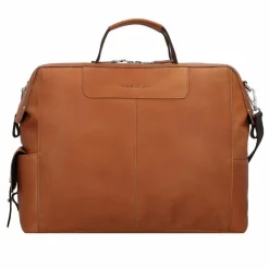 Hot Harold's Country Aktentasche Leder 35 cm cognac