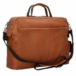 Hot Harold's Country Aktentasche Leder 35 cm cognac