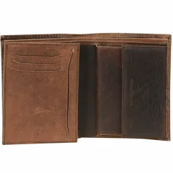 Harold's Herrengeldbörsen Hochformat<Country Geldbörse Leder 10,5 cm natur