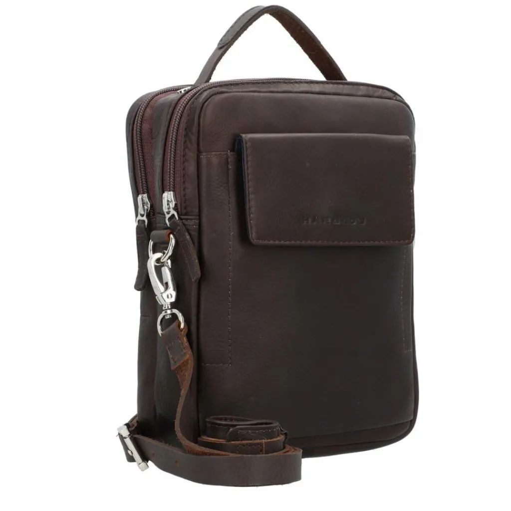 Hot Harold's Country Umhängetasche Leder 18.5 cm braun