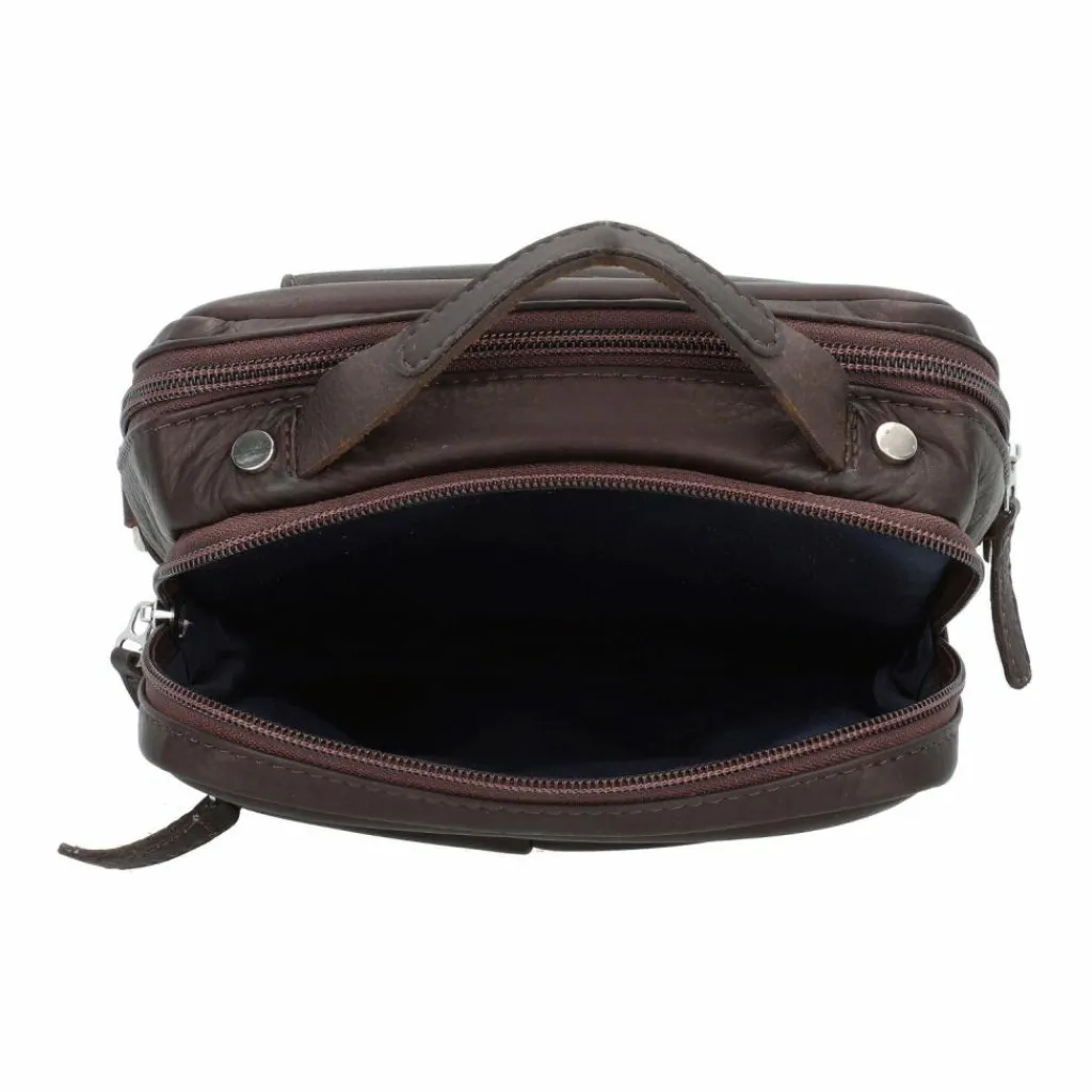 Hot Harold's Country Umhängetasche Leder 18.5 cm braun