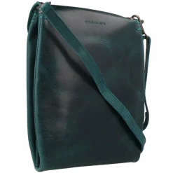 Clearance Harold's Fold Mini Bag Umhängetasche Leder 17 cm petrol