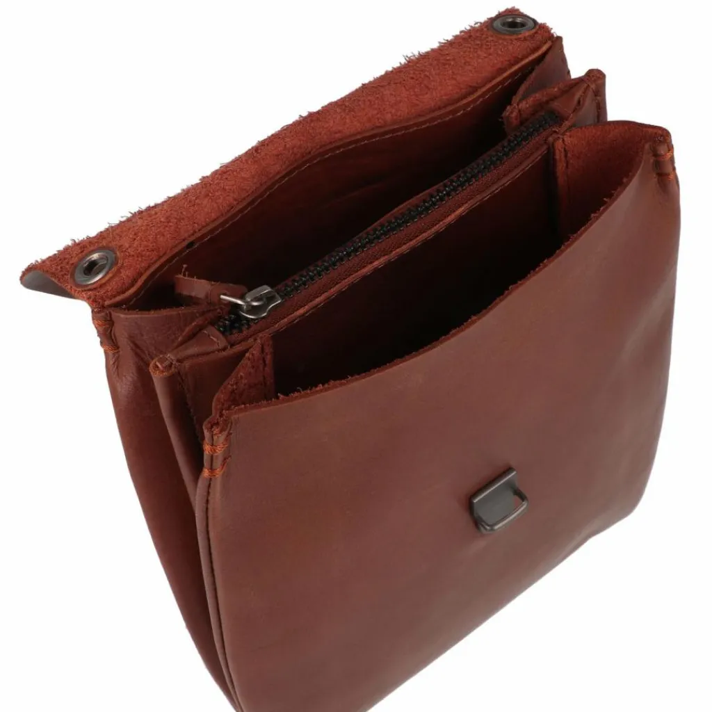 Harold's Mini Bags|Umhängetaschen<Fold Mini Bag Umhängetasche Leder 17 cm cognac