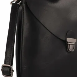 Clearance Harold's Fold Mini Bag Umhängetasche Leder 17 cm schwarz