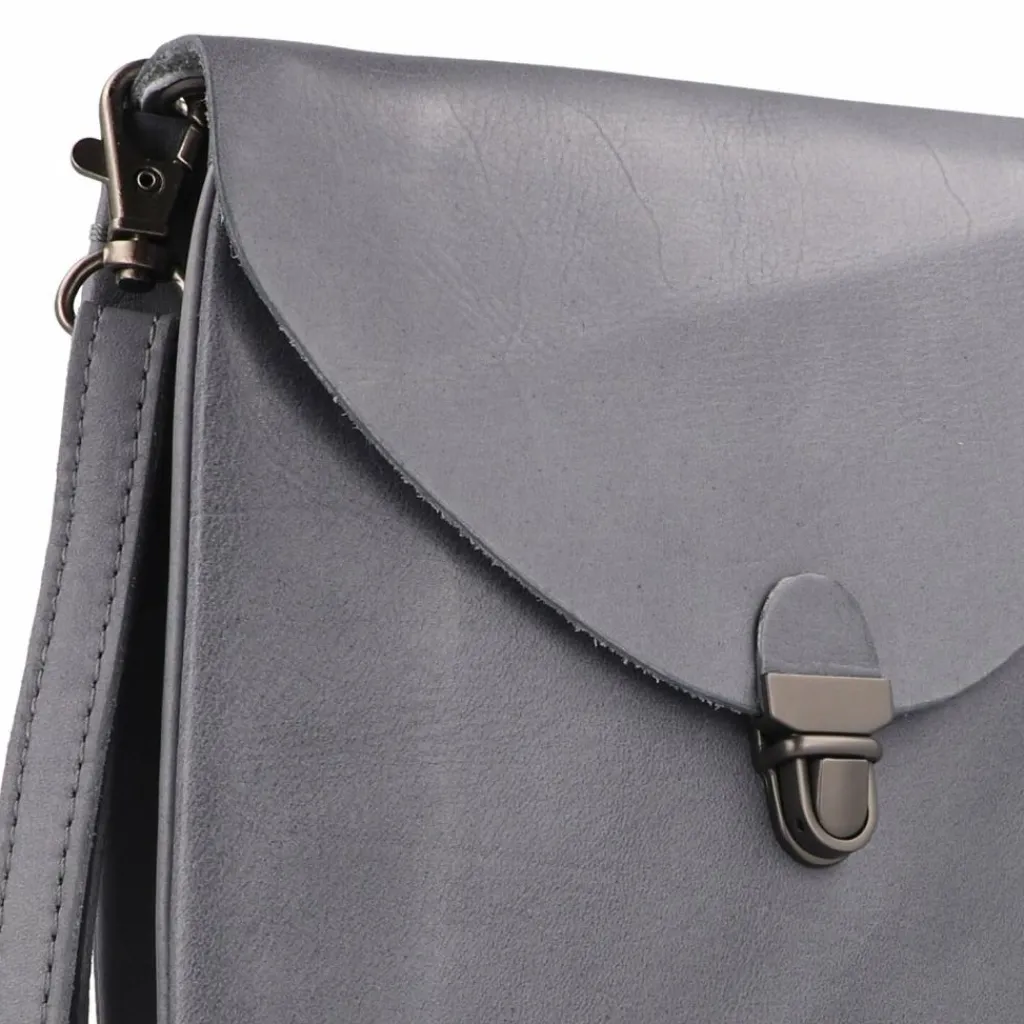 Harold's Mini Bags|Umhängetaschen<Fold Mini Bag Umhängetasche Leder 17 cm blau