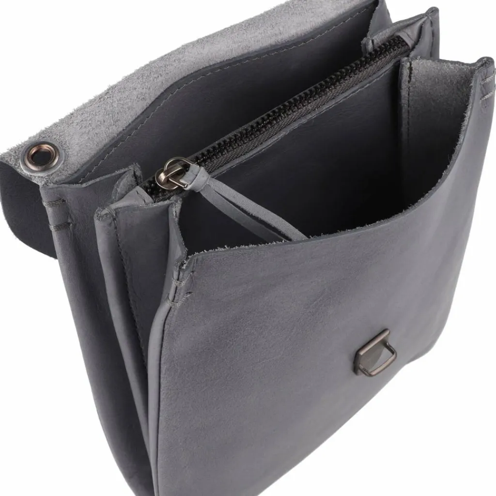 Harold's Mini Bags|Umhängetaschen<Fold Mini Bag Umhängetasche Leder 17 cm blau