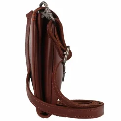 Hot Harold's Fold Umhängetasche Leder 20 cm cognac