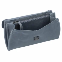 Hot Harold's Fold Umhängetasche Leder 19 cm blau