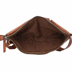 Hot Harold's Gürteltasche Leder 31 cm cognac