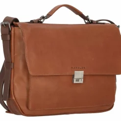 Outlet Harold's Ivy Lane Aktentasche Leder 37 cm Laptopfach cognac/braun