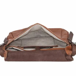 Outlet Harold's Ivy Lane Aktentasche Leder 37 cm Laptopfach cognac/braun