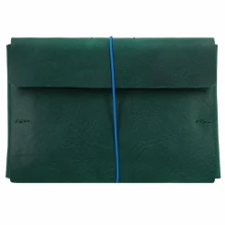 Harold's Abendtaschen & Clutches<Keeper Clutch Tasche Leder 18 cm gruen