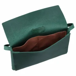 Harold's Keeper Clutch Tasche Leder 26 cm gruen