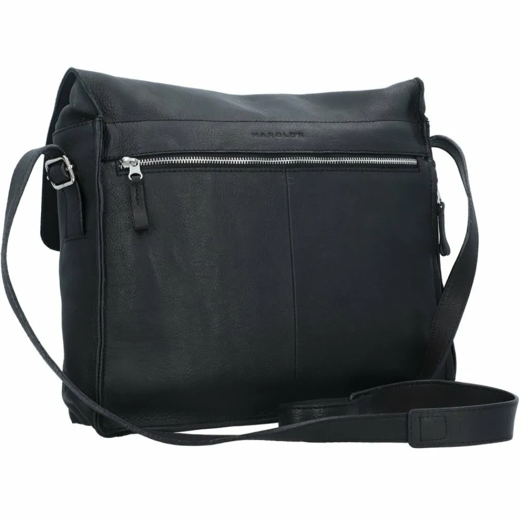 Harold's Lift Laptoptasche Leder 35 cm schwarz