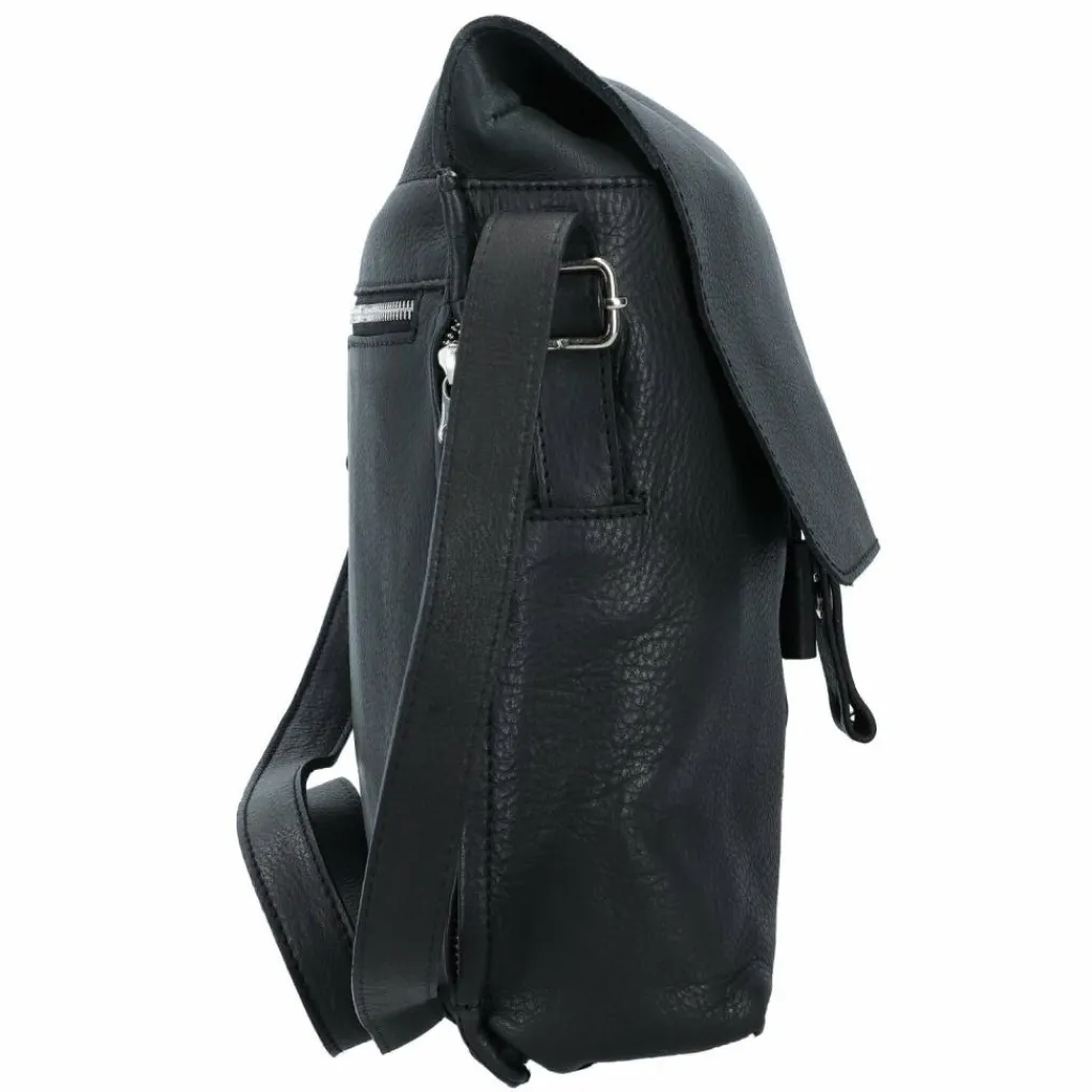 Harold's Lift Laptoptasche Leder 35 cm schwarz