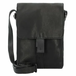 New Harold's Lift Mini Bag Umhängetasche Leder 18 cm schwarz