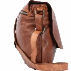 Harold's Messenger Bags<Messenger Leder 35 cm cognac