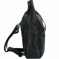 Best Harold's Mount Ivy Aktentasche Leder 38 cm Laptopfach schwarz