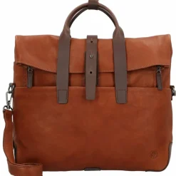 Outlet Harold's Mount Ivy Rucksack Leder 42 cm Laptopfach cognac-braun