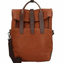 Harold's Lederrucksäcke|Business-Rucksäcke<Mount Ivy Rucksack 35cm Laptopfach cognac/braun