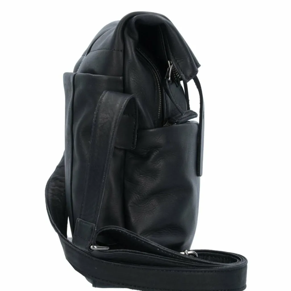 New Harold's Mount Ivy Umhängetasche Leder 24 cm schwarz