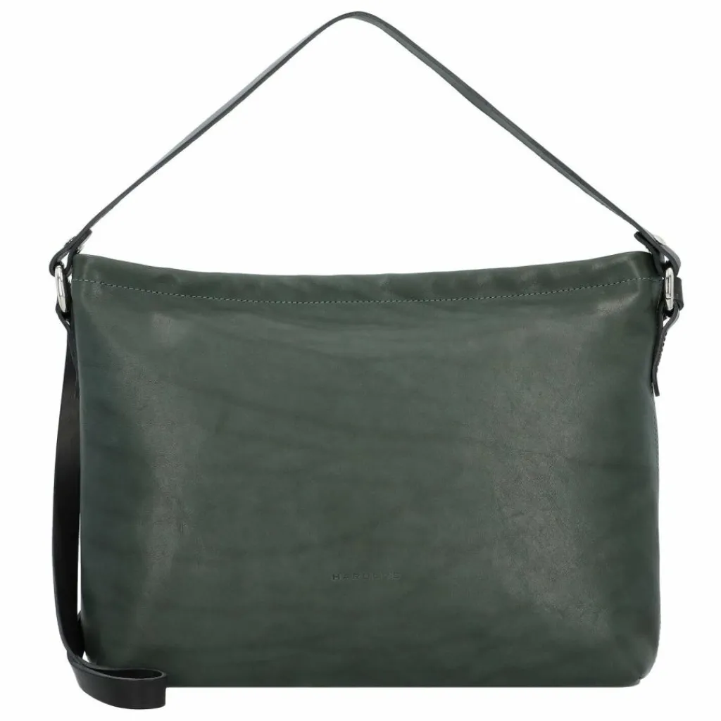 Harold's Schultertaschen<Nabuku Schultertasche Leder 39 cm tuerkis