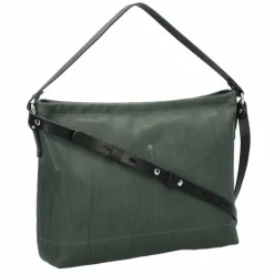 Harold's Schultertaschen<Nabuku Schultertasche Leder 39 cm tuerkis