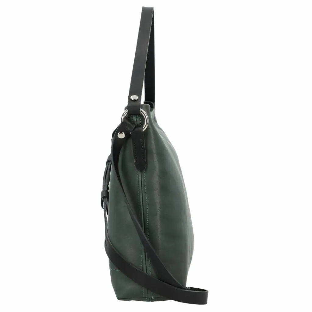 Harold's Schultertaschen<Nabuku Schultertasche Leder 39 cm tuerkis