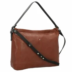 Harold's Schultertaschen<Nabuku Schultertasche Leder 39 cm cognac
