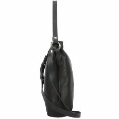 Harold's Schultertaschen<Nabuku Schultertasche Leder 39 cm schwarz