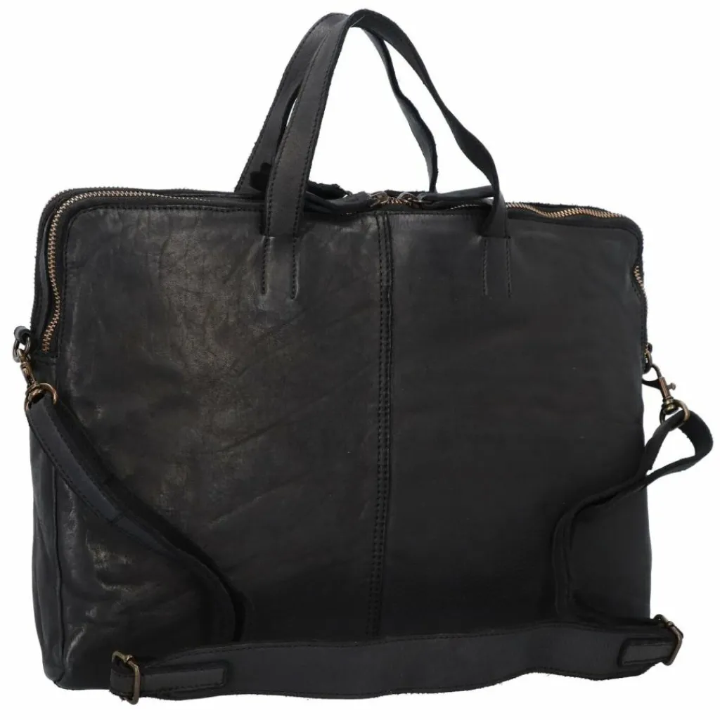 Clearance Harold's Submarine Aktentasche Leder 36 cm schwarz