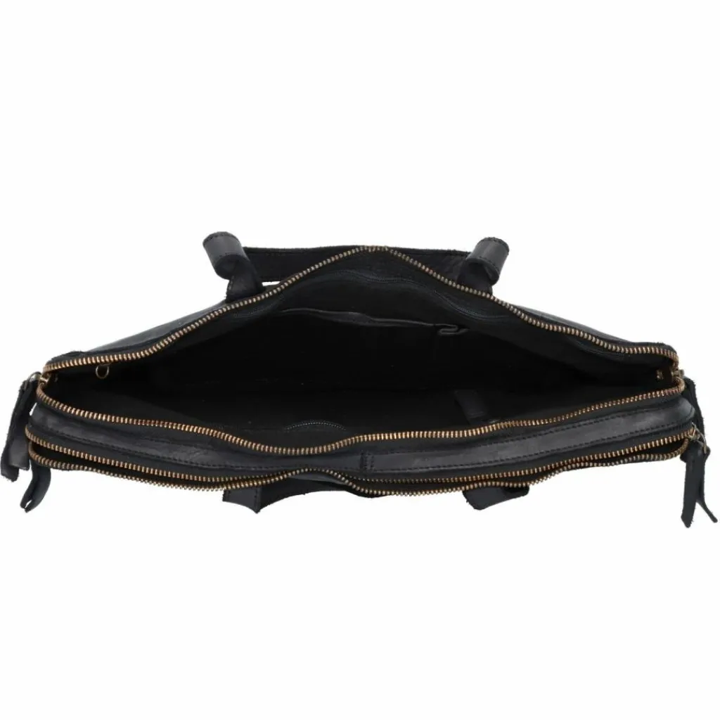 Clearance Harold's Submarine Aktentasche Leder 36 cm schwarz