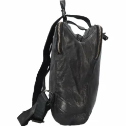 Harold's Lederrucksäcke|City Rucksäcke<Submarine City Rucksack Leder 33 cm schwarz