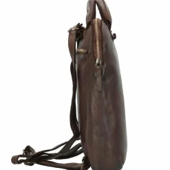 Harold's Lederrucksäcke|Daypacks<Submarine Daypack Leder 33 cm Laptopfach braun