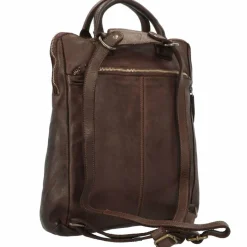 Harold's Lederrucksäcke|Daypacks<Submarine Daypack Leder 33 cm Laptopfach braun